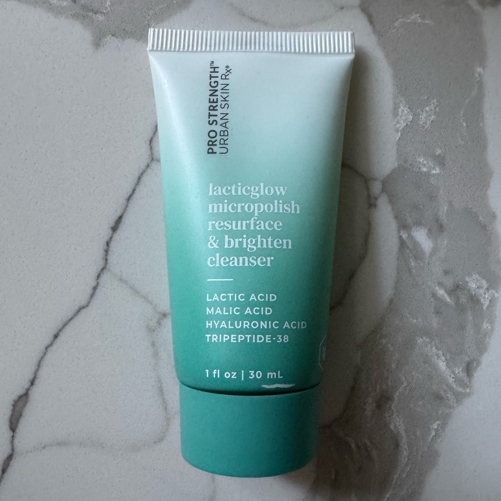 🌸5/$25🌸 Urban Skin Rx lacticglow micropolish resurface & brighten cleanser